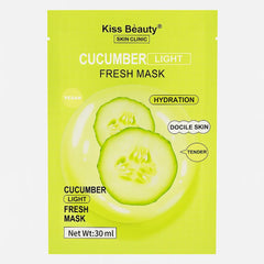 Kiss Beauty Cucumber Fresh Face Sheet Mask Kiss Beauty