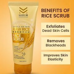 MARK-30 Raw Rice Face Scrub – 100ml MARK-30