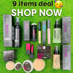 Huda Beauty Complete Makeup Deal – 9 Pcs Set Huda Beauty