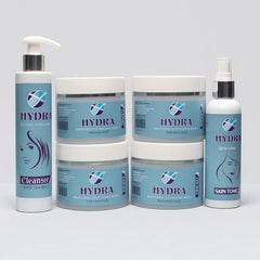 HYDRA Facial 6in1 Set with Hydro-TX Technology – 300g Each Hydra