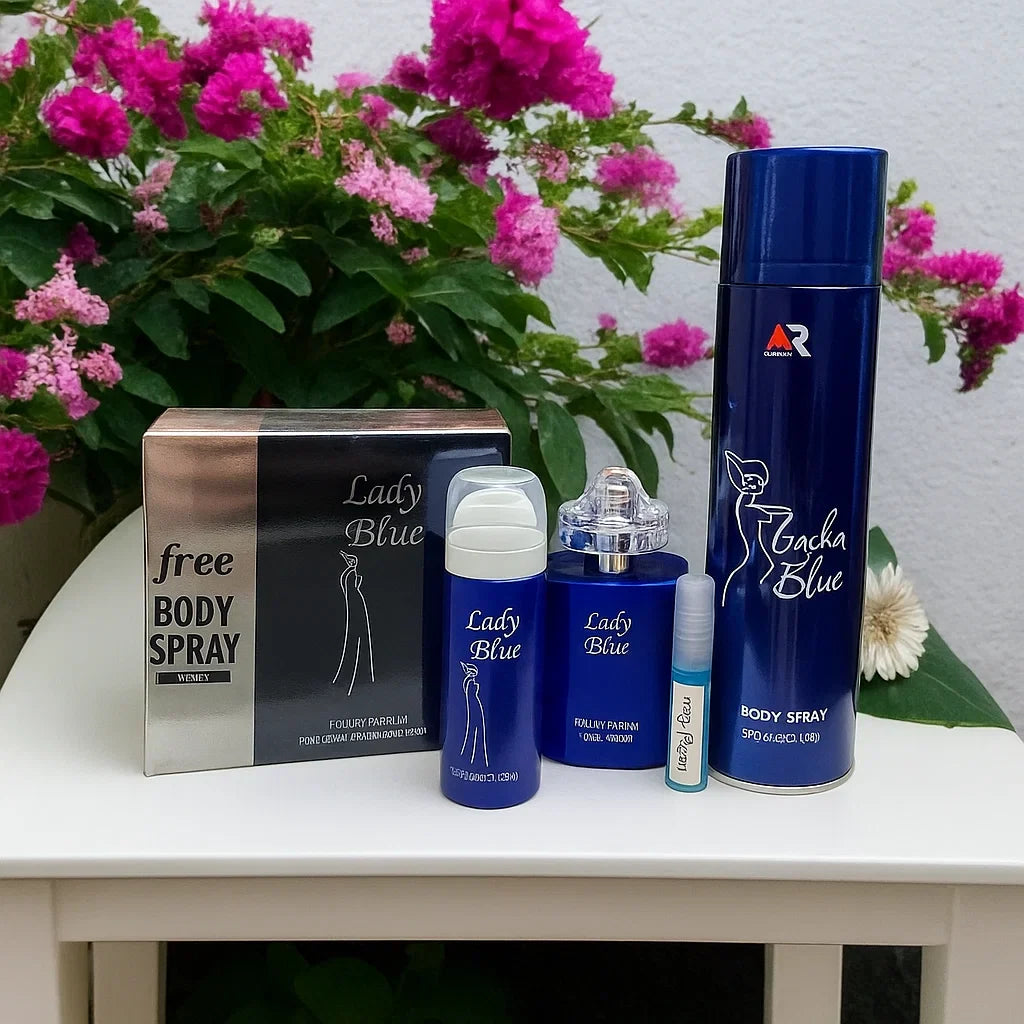 Lady Blue 4Pcs Perfume Deal Lady blue