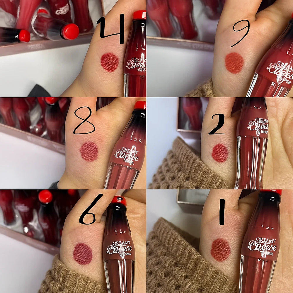 Qearlya 3D Matte Lip Gloss – Coke Bottle Design QEARLYA