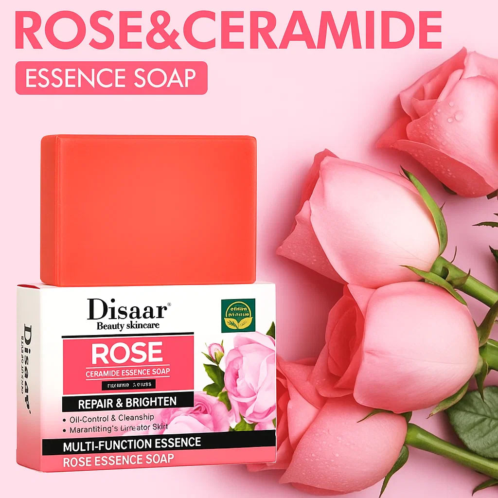 Disaar Rose Ceramide Essence Soap – 100g Disaar