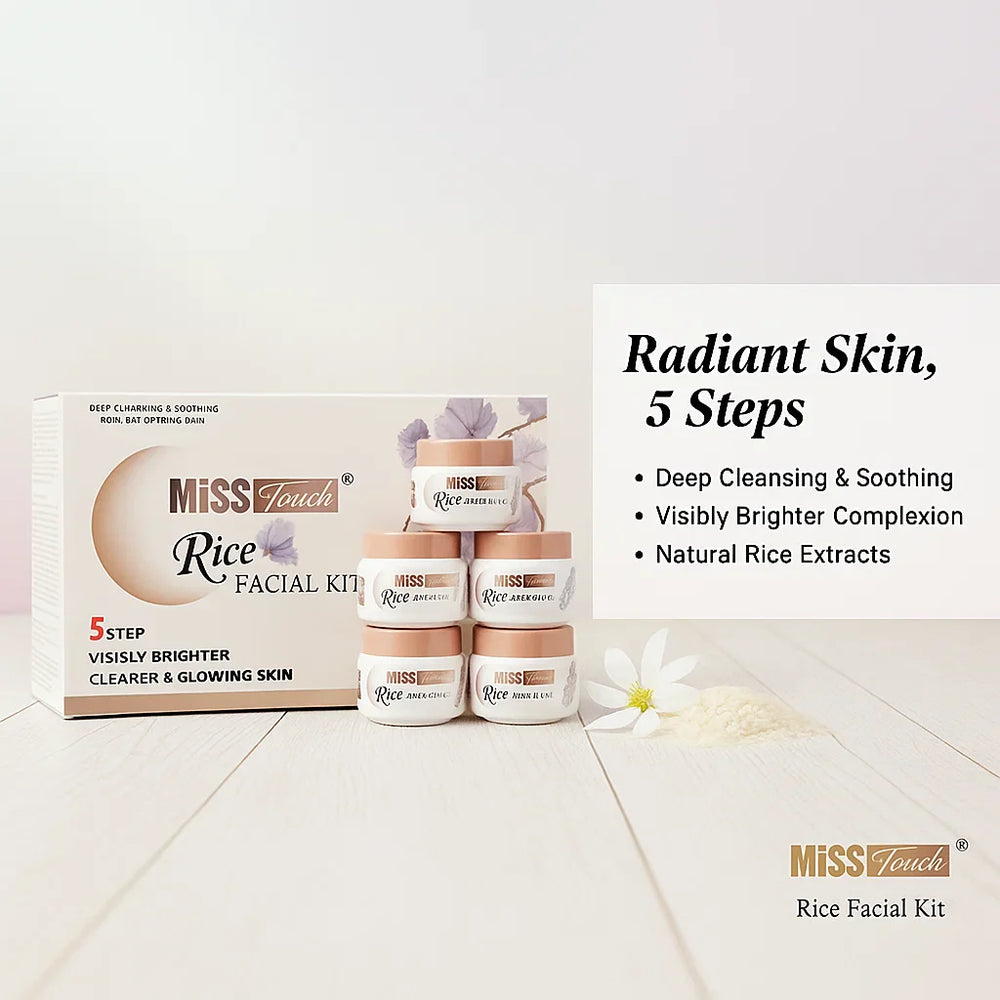 Miss Touch 5 Step Rice Facial Kit Miss Touch