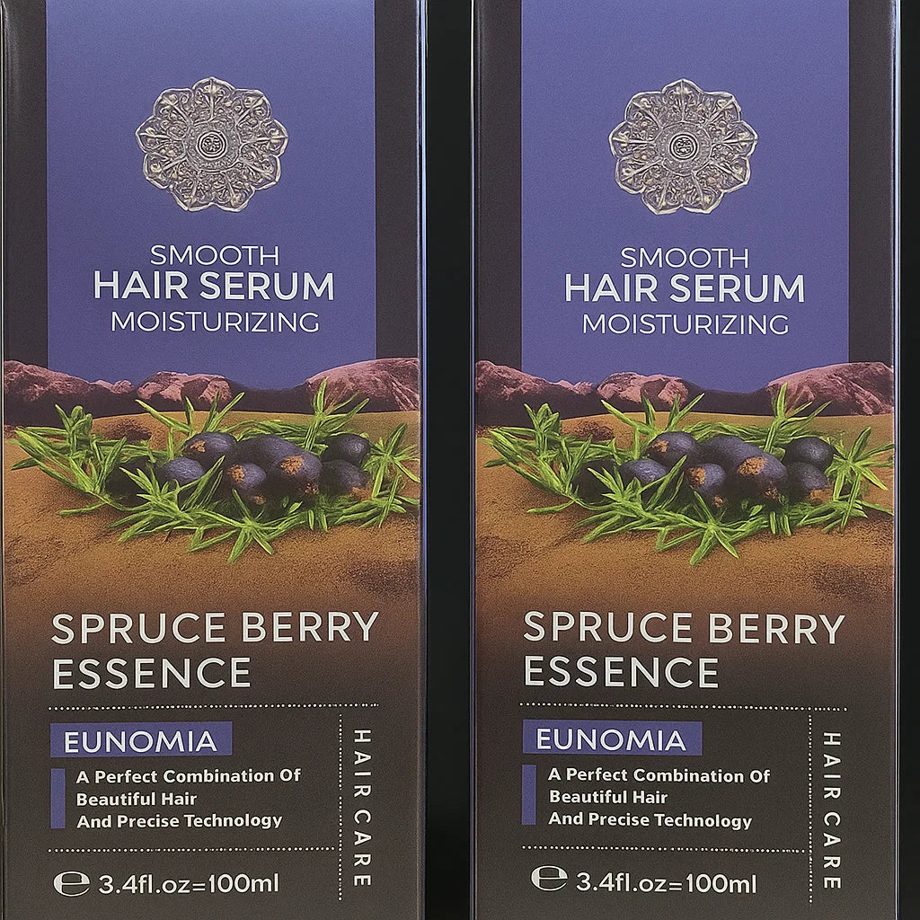 Eunomia Smooth Hair Serum Moisturizing Spruce Berry Essence Eunomia