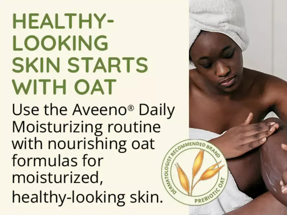 Aveeno Daily Moisturizing Exfoliating Body Scrub Gently Renews Dry Aveeno