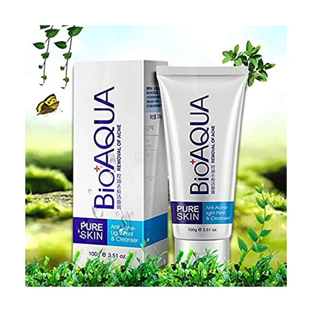 BIOAQUA Acne Treatment Facial Cleanser - 100g Bioaqua
