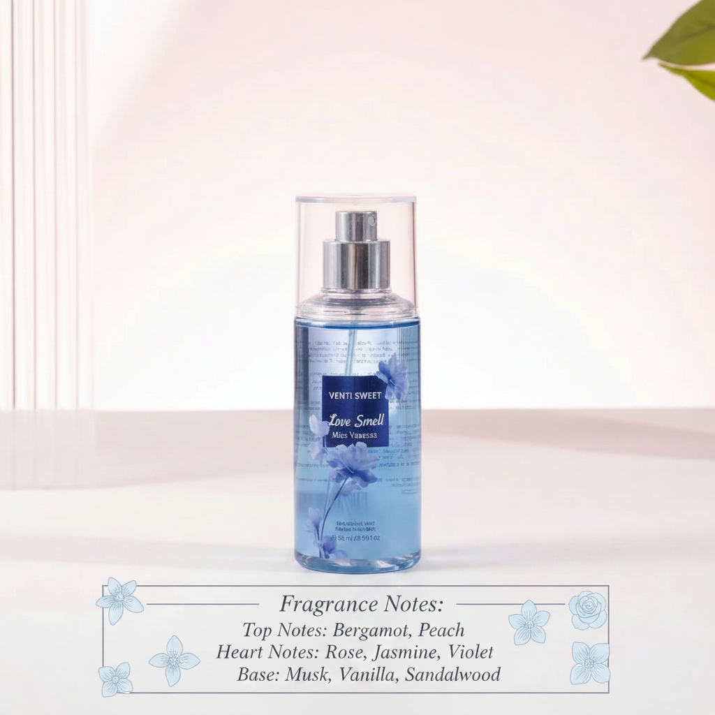 Miss Vanessa Venti Sweet Love Smell Body Mist - 88ml Miss Vanessa