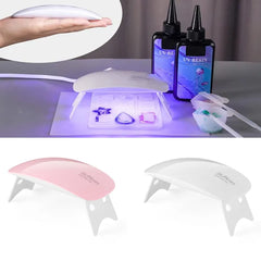 SUNmini Portable 6W Mini UV Lamp, Resin 6 LED Curing Light USB Charge SUNmini