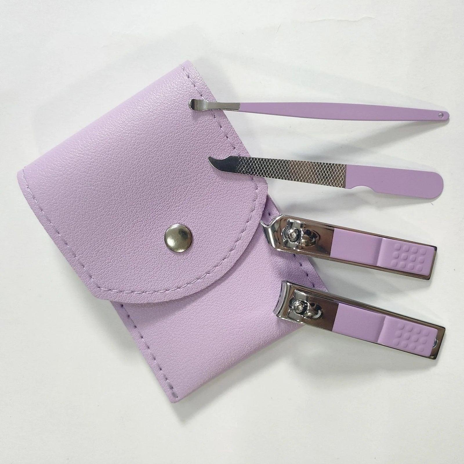 Stainless Steel Nail Clipper Cutter Set- 4Pcs Cosmia.pk