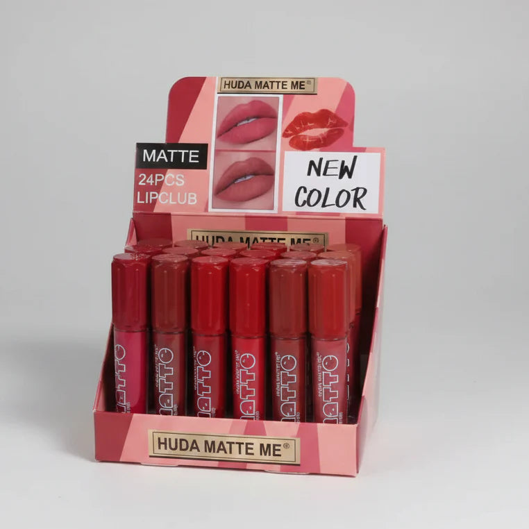 Huda Matte Me Matte Lip Club New Color Lip Gloss Huda Matte Me