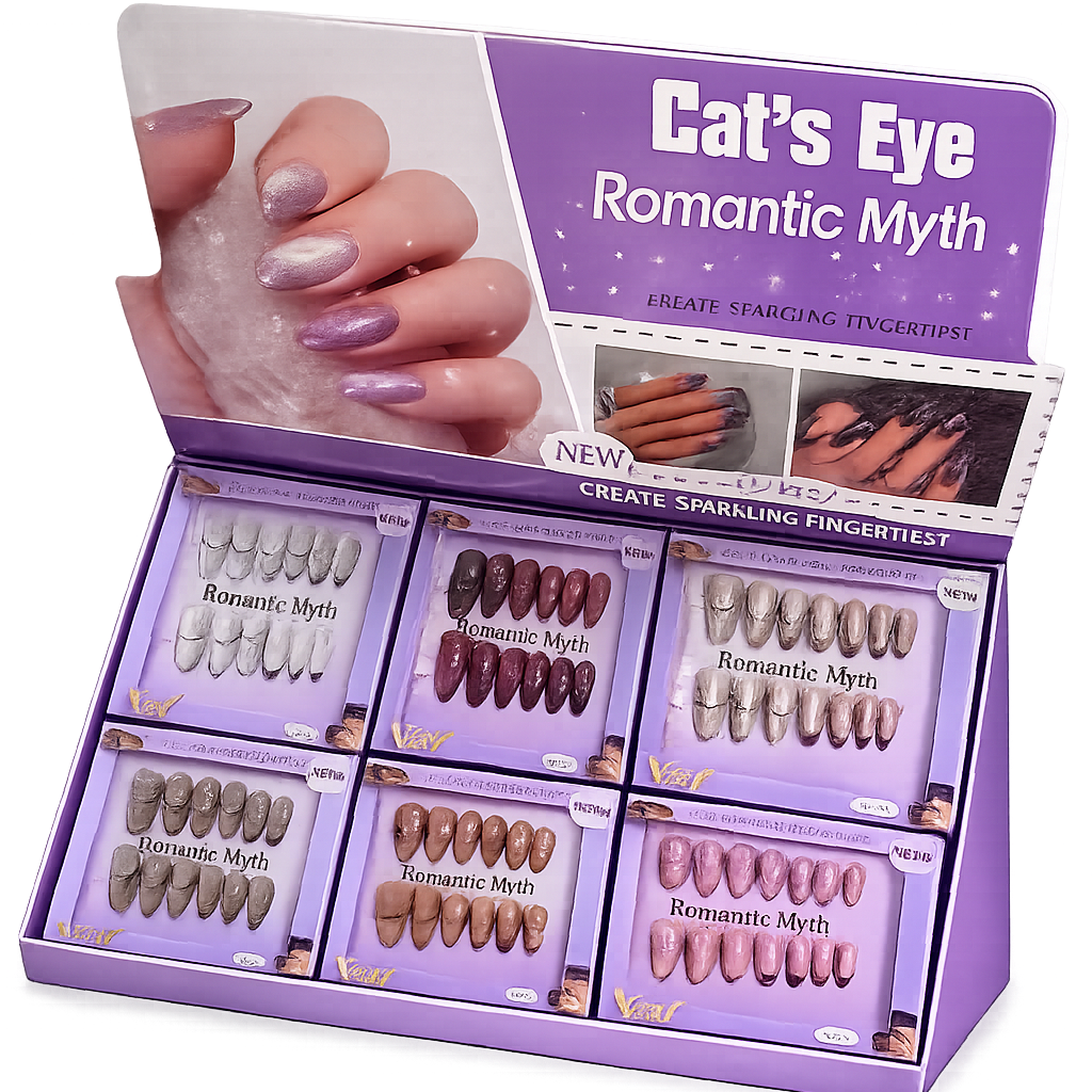 Romantic Myth Cat Eye Press-On Nails Romantic Myth
