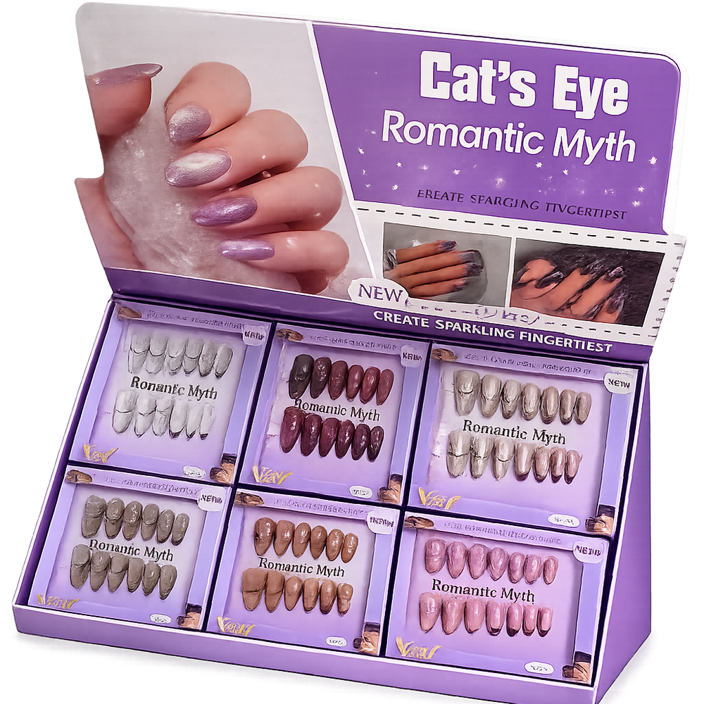 Romantic Myth Cat Eye Press-On Nails Romantic Myth