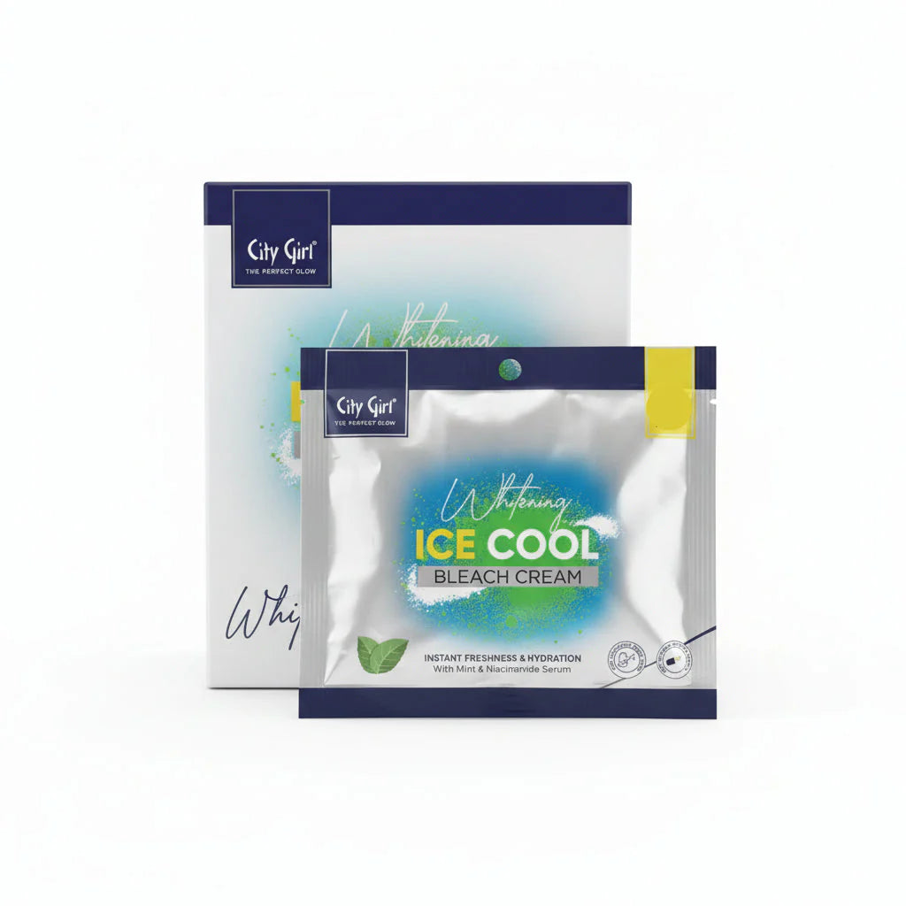 City Girl Whitening Ice Cool Bleach Cream Gold Series