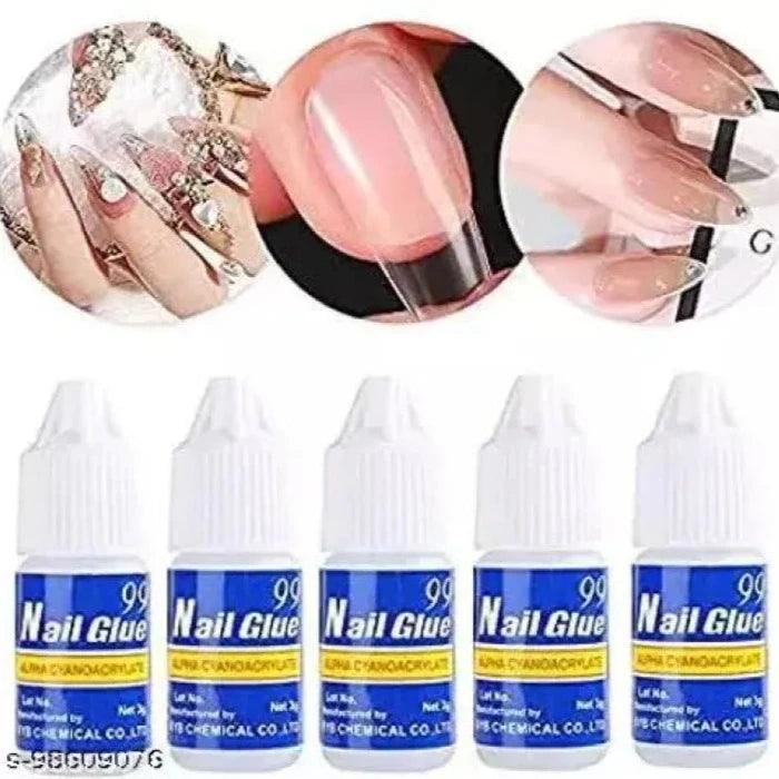 Pack of 5 Nail Glue For Nail Art Cosmia.pk