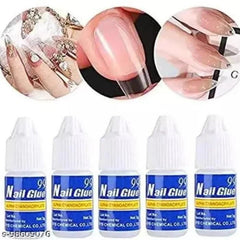 Pack of 5 Nail Glue For Nail Art Cosmia.pk