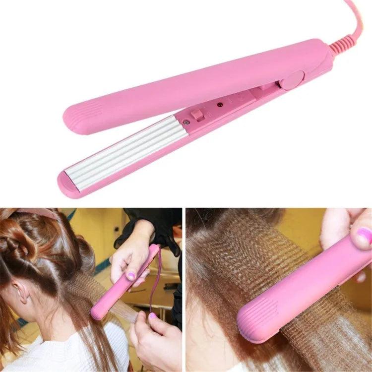 Mini Electronic Hair Crimper Curling Iron Cosmia.pk