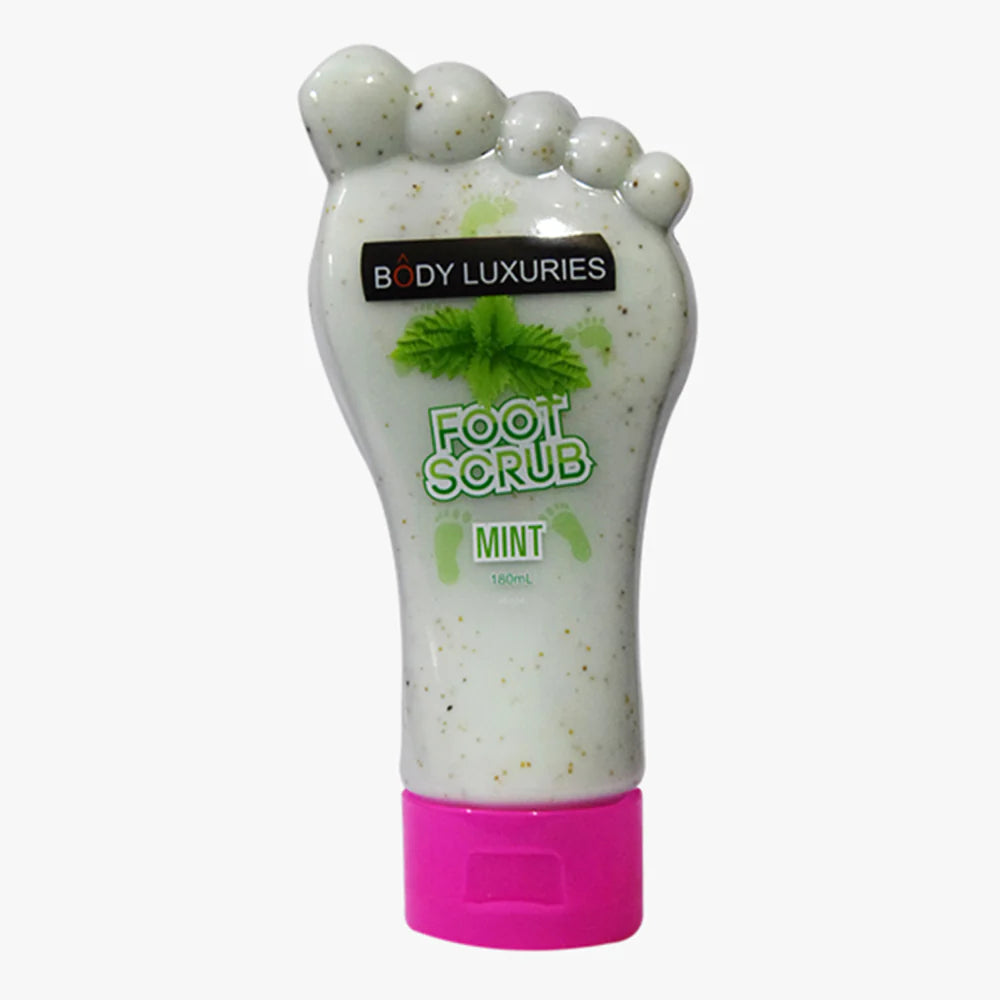 Body Luxuries Foot Scrub Mint 180ML Body Luxuries