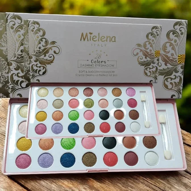 Mielena Italy 28-Color Eyeshadow Palette Mielena