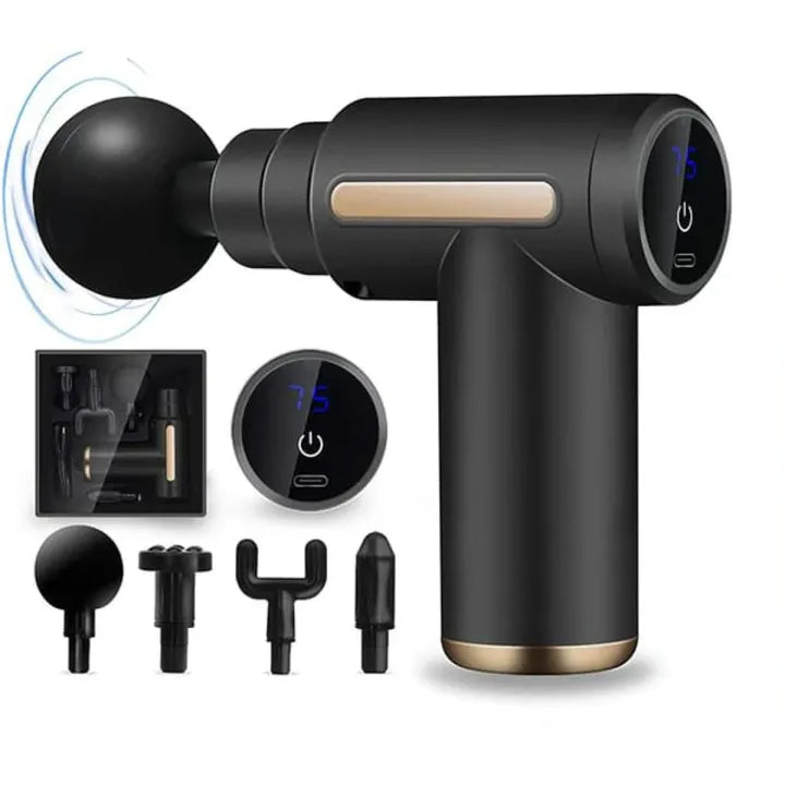 Portable Mini Muscle Massage Gun-Handheld Electric Deep Tissue Cosmia.pk