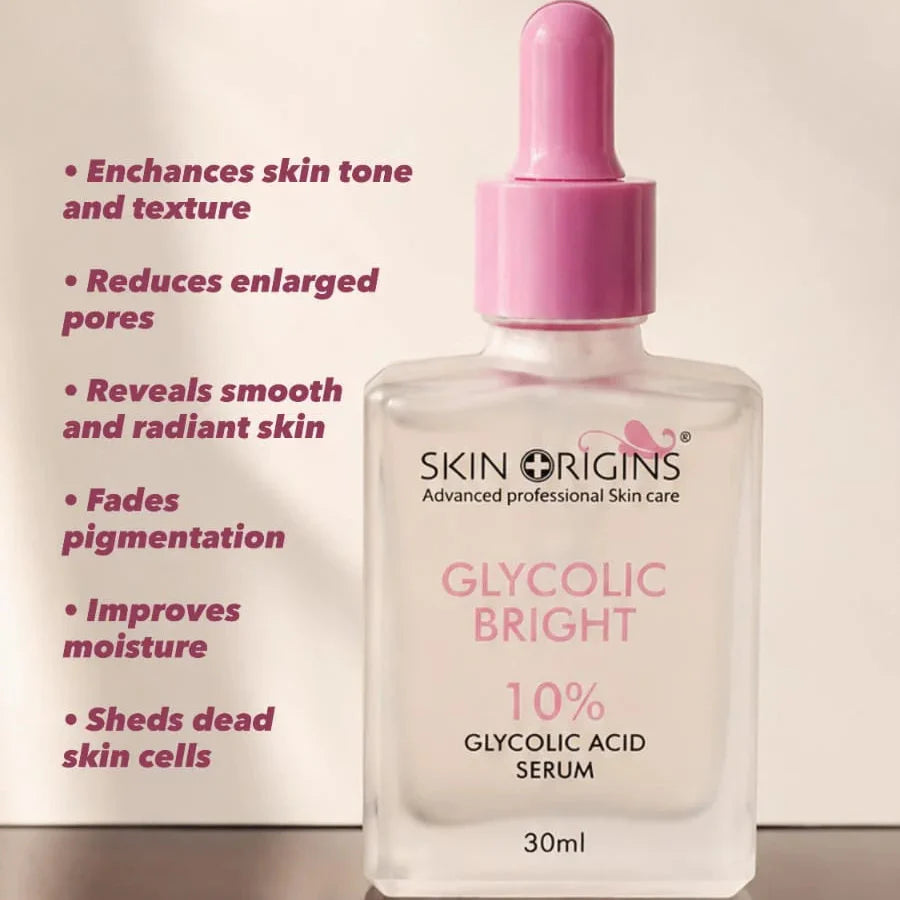 Skin Origins Glycolic Bright 10% Glycolic Acid Serum-30ml Skin Origins