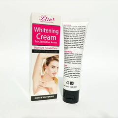 Lizu Professional Care Whitening Cream with Collagen for Private Lizu