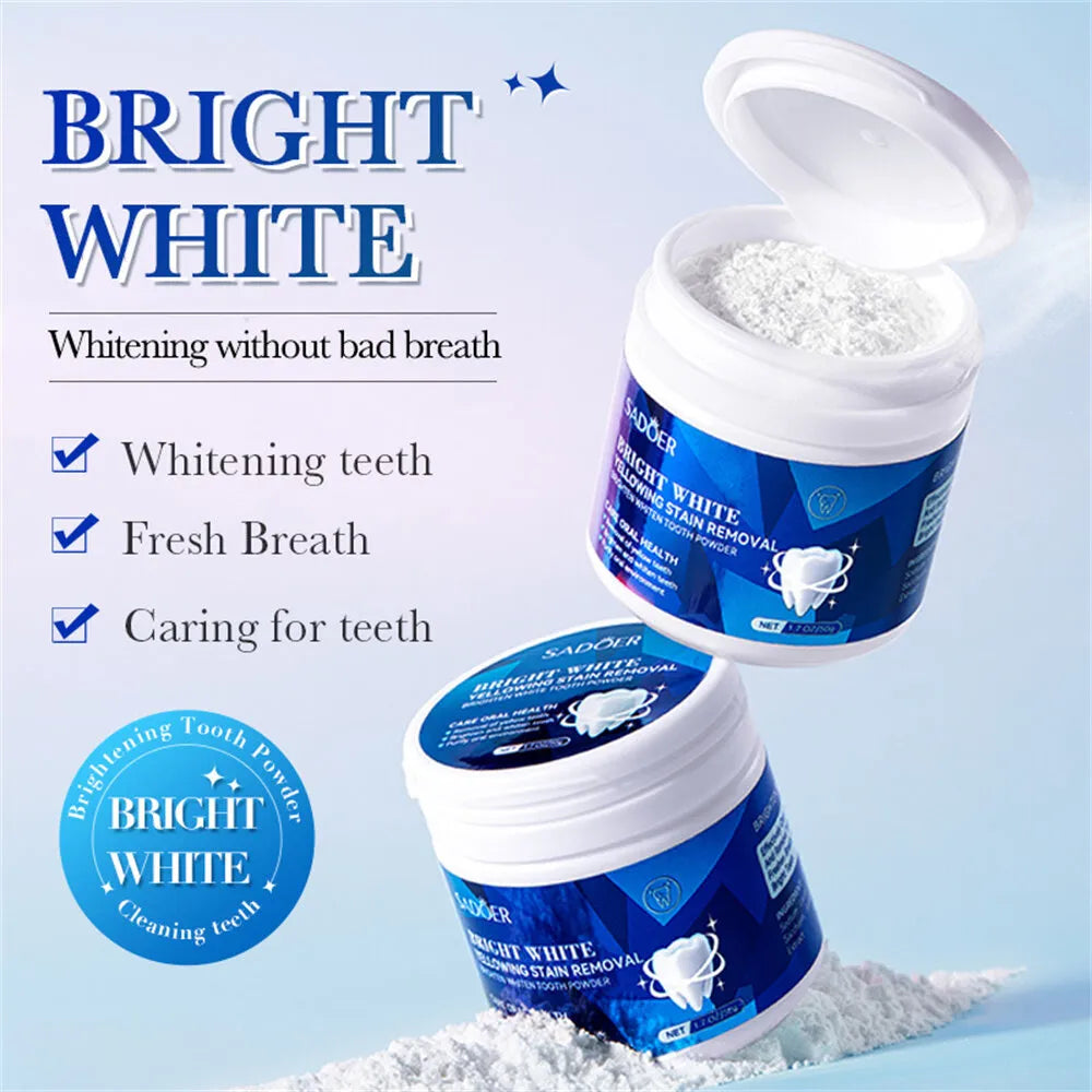 Sadoer Tooth Cleaning Powder For Oral Cavity Bright White Sadoer