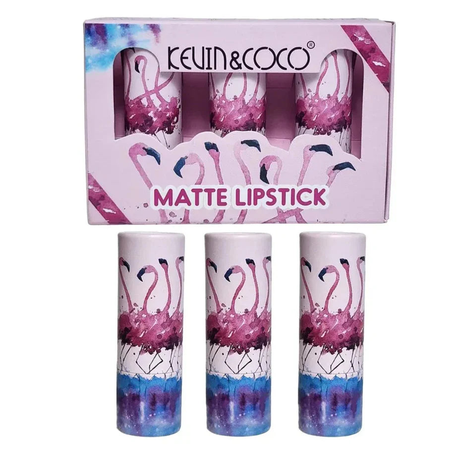 Kevin & Coco Matte Lipstick Set ( 3 Pcs ) Kevin & Coco