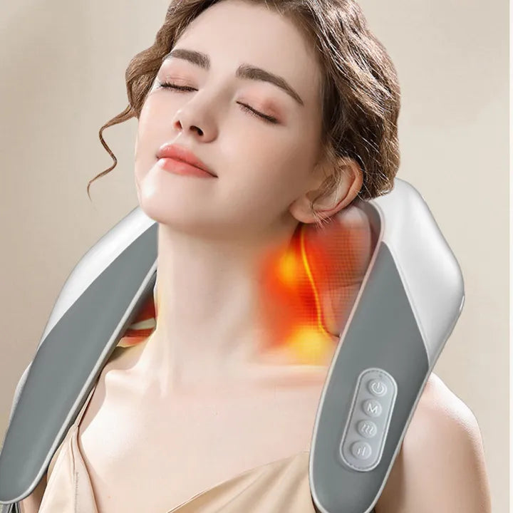 Neck & Back Massager with Heat Deep 5D Cosmia.pk