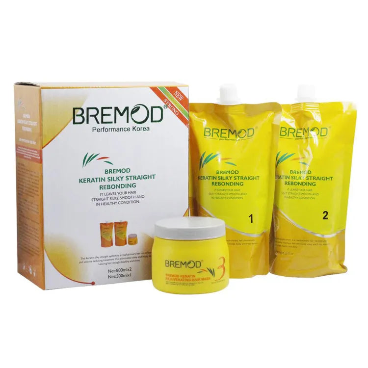 Bremod Silky Straight Keratin Rebonding Kit Bremod