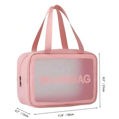 Women Portable Travel Wash Bag Transparent Waterproof Makeup Storage Cosmia