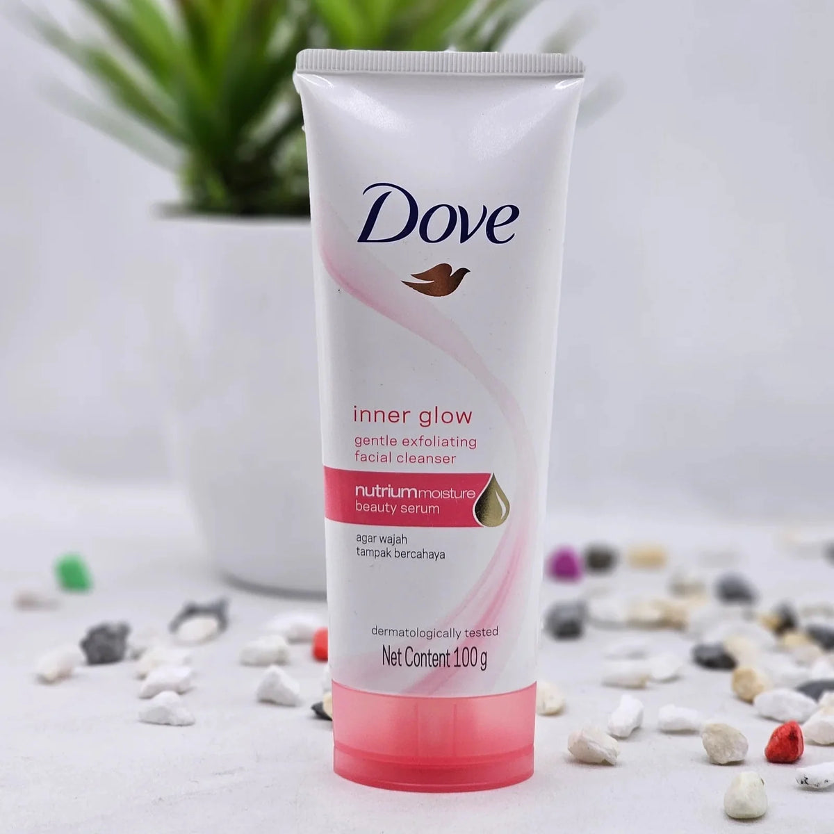 Dove Inner Glow Gentle Exfoliating Facial Cleanser 100g Dove