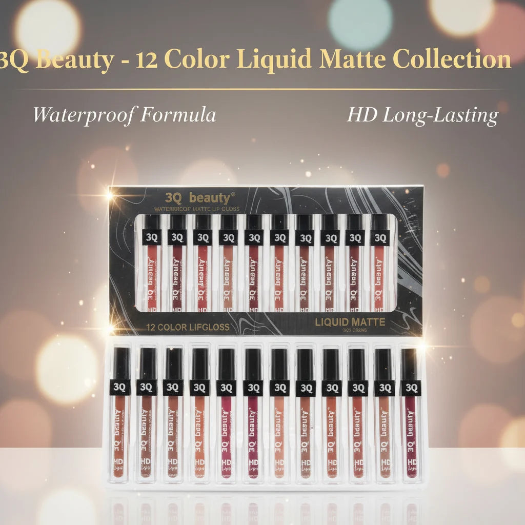 3Q Beauty Lip Gloss Liquid Matte 3Q Beauty