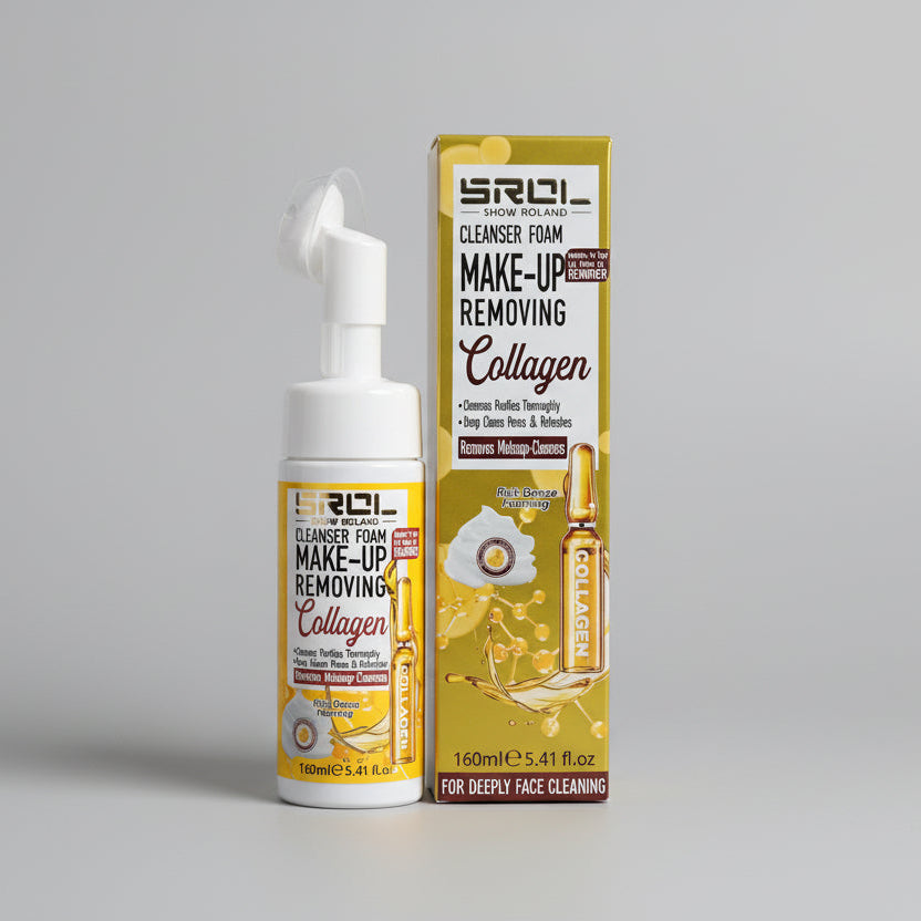 Srol Show Roland Cleanser Foam with Collagen - 160ml Srol