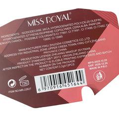 Miss Royal Matte Lip Gloss (12 pcs) Miss Royal