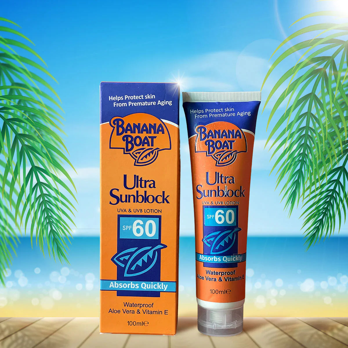 Banana Boat Ultra Sun Block SPF 60 - 100ml Banana Boat