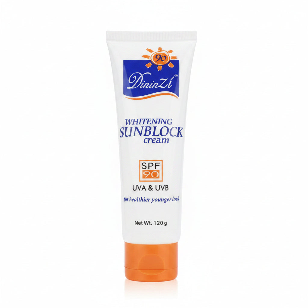 Dininzi Whitening Sun block Cream SPF 90UVA & UVB - 120g Dininzi