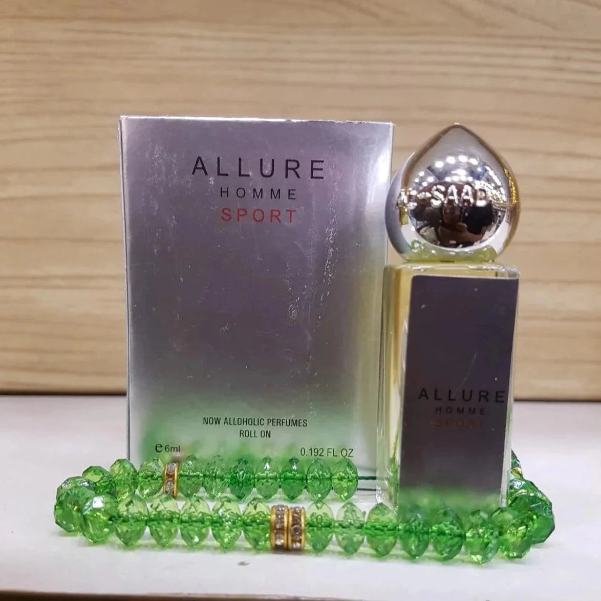 Allure Homme Sport Attar with Tasbeeh - 6ml Allure