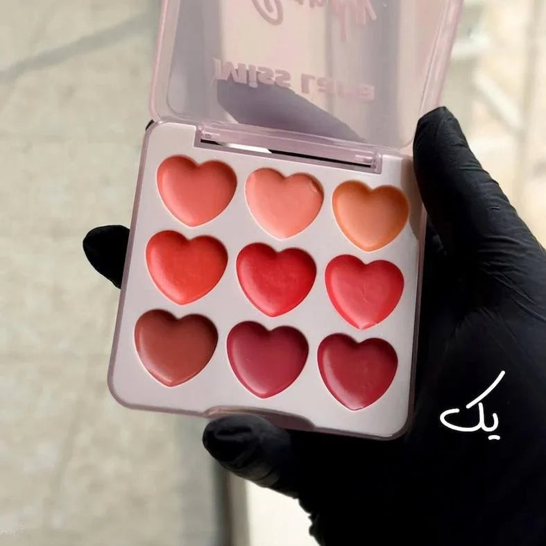 Miss Lara Heart Candy Solid lipstick Ultimate candy love Lip Palette Miss Lara