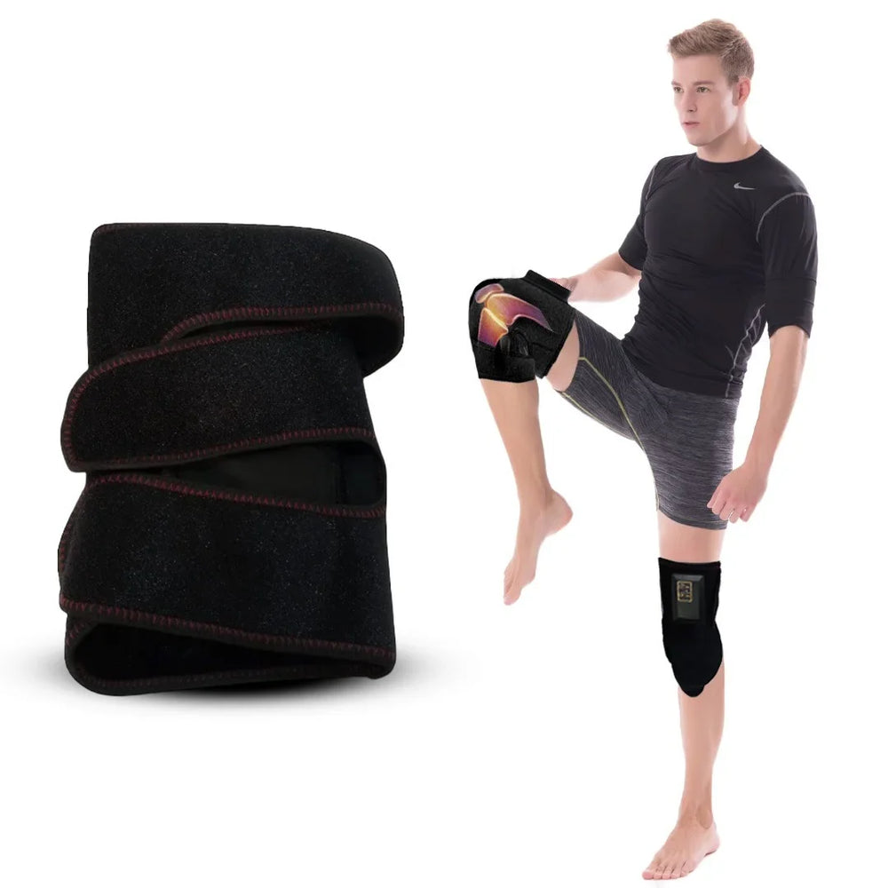 Imported Thermal Knee Massager Electric Leg Joint Heating Vibration Cosmia.pk