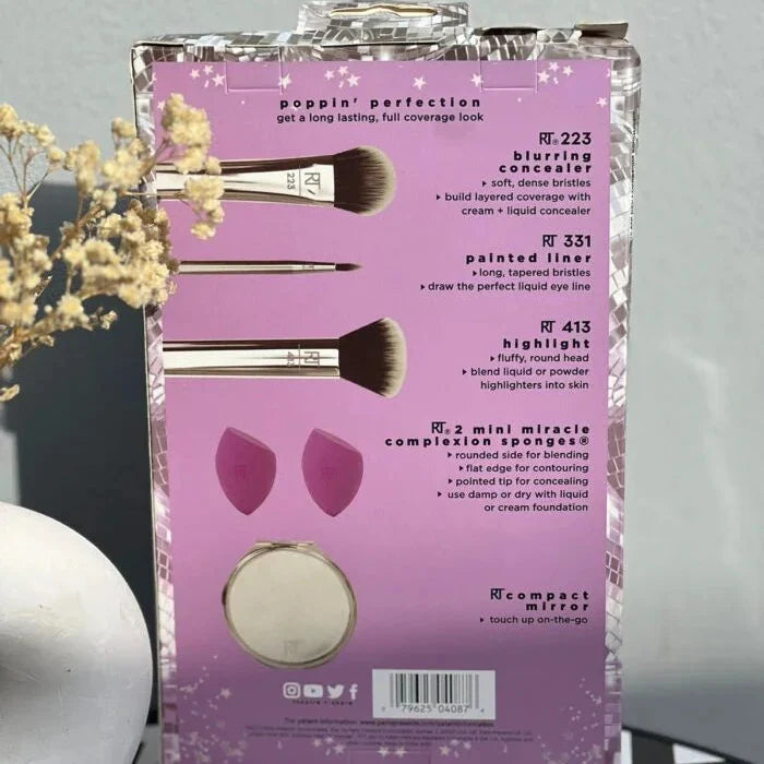 Real Techniques – Poppin Perfection Limited Edition Brush Set Real Technique