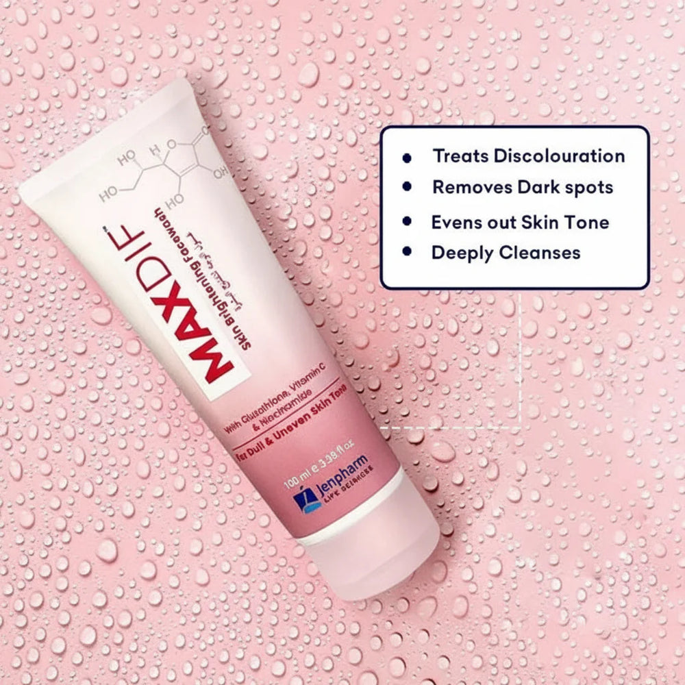 Jenpharm Maxdif Facewash - 100ml Jenpharm