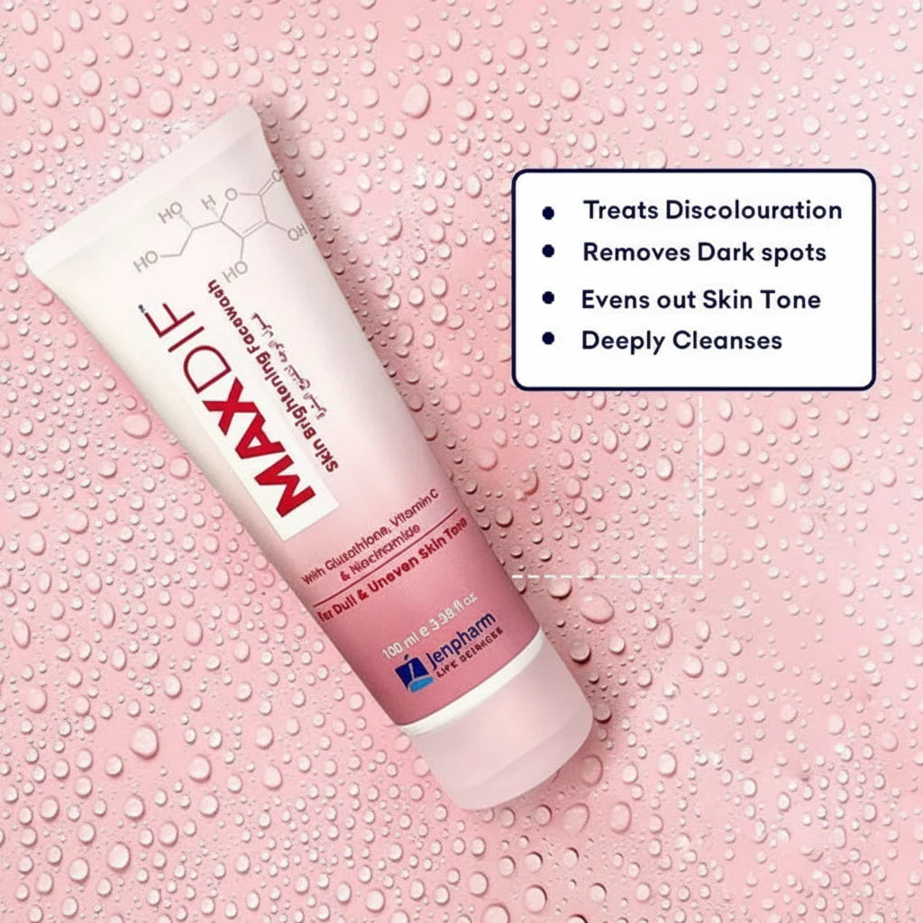Jenpharm Maxdif Facewash - 100ml Jenpharm