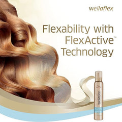 Wella Wellaflex Flexible Ultra Strong Hold Mousse Wellaflex