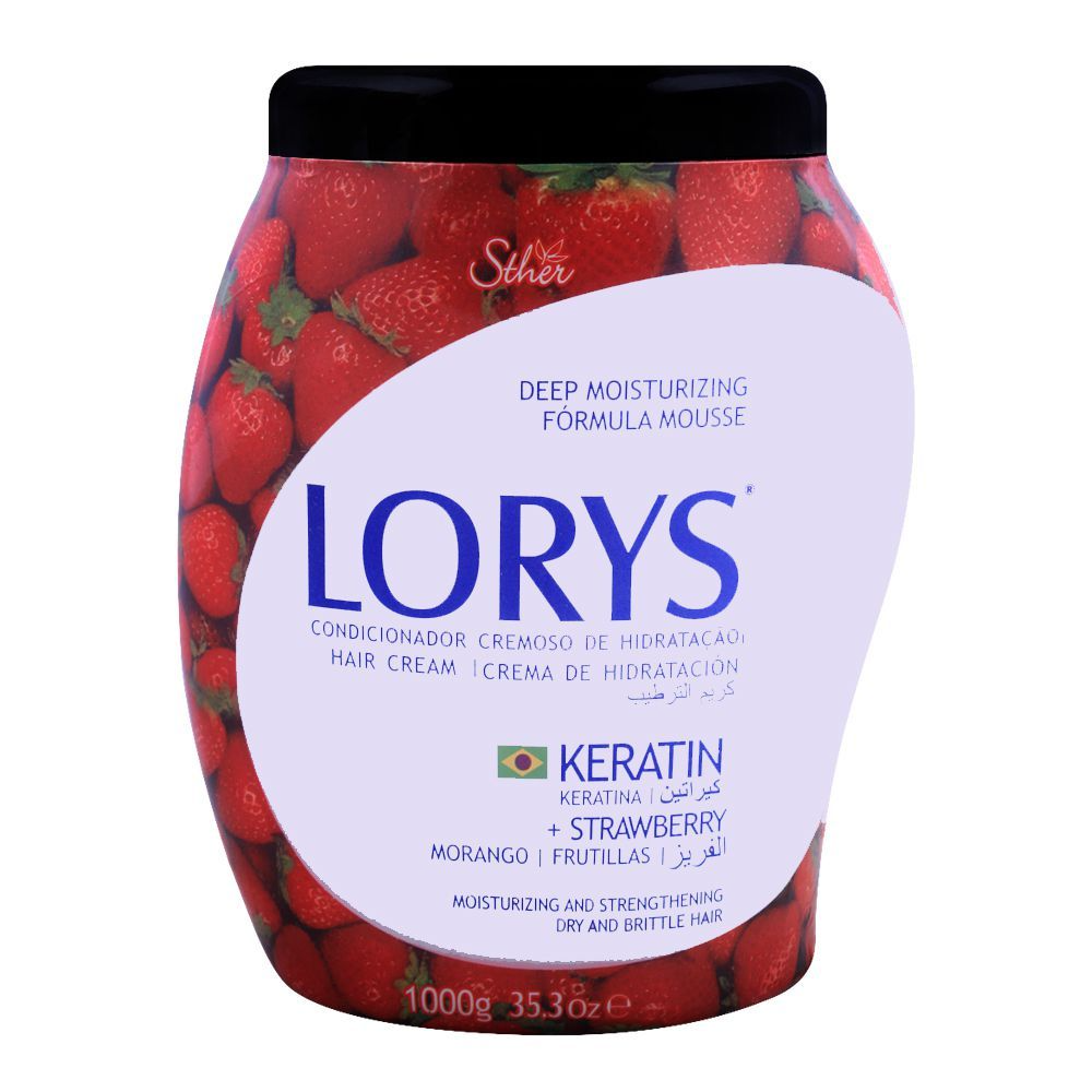 Lorys Hair Cream Keratin Rosa Mosqueta Basic 1000g Cosmia.pk