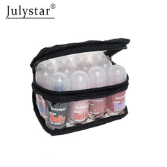 Julystar Glossy Jelly Peel off Nail Polish (Pack of 12Pcs) JulyStar