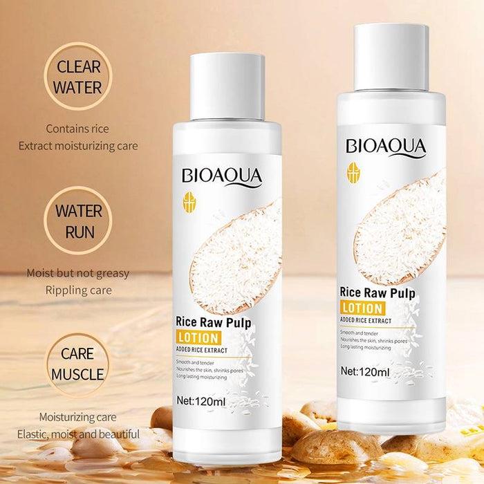 Bioaqua Rice Raw Pulp Lotion - 120ml Bioaqua
