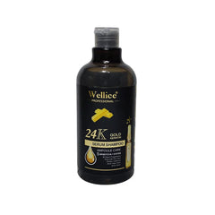 Welice 24K Gold Keratin Serum Shampoo - 500ml Wellice