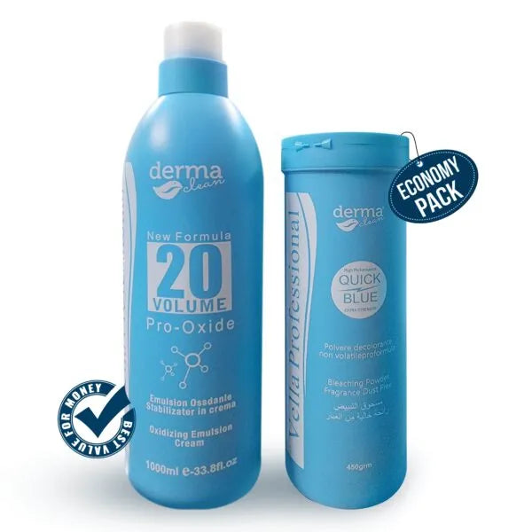 Derma Clean Bleach Set Economy Pack - 1000ml Derma Clean