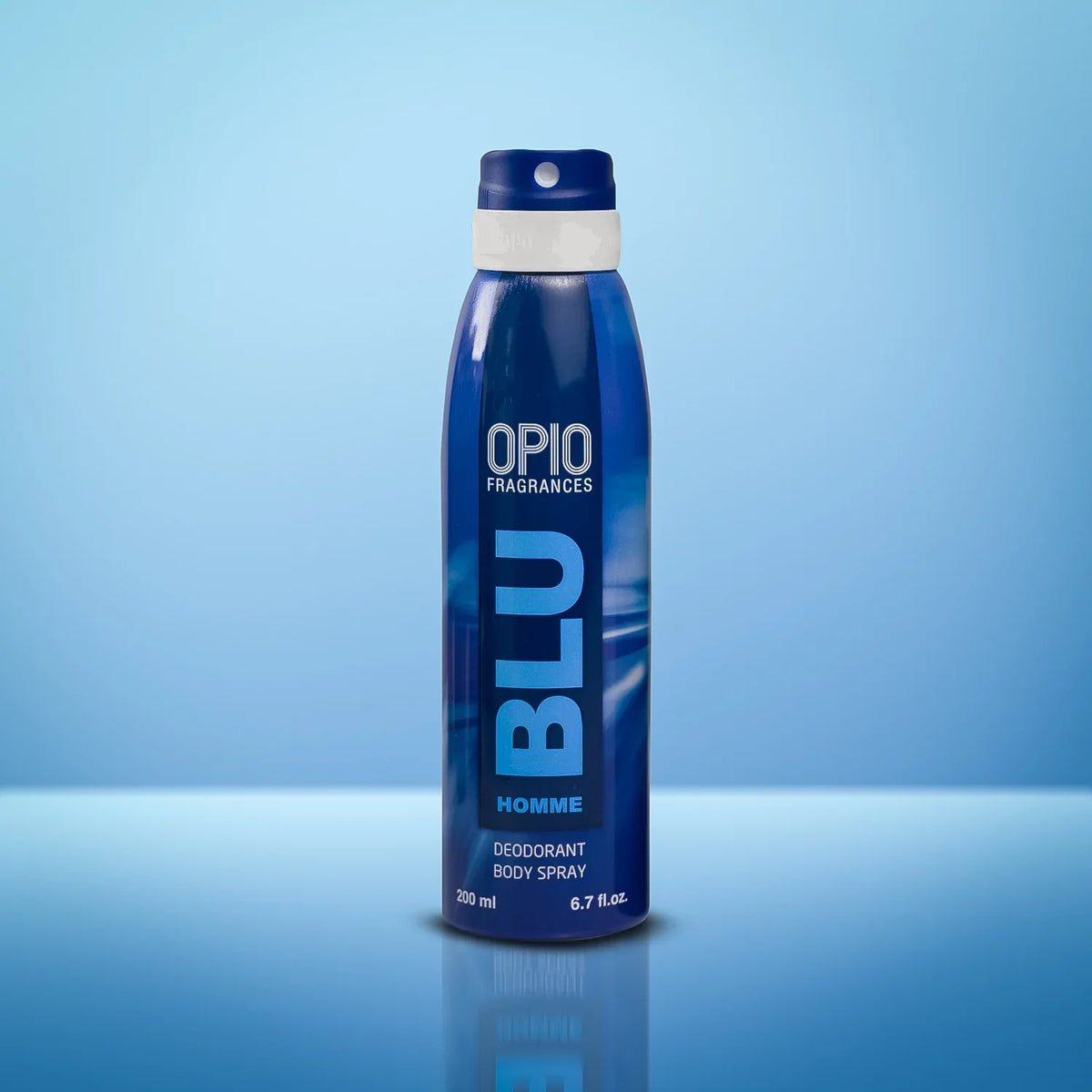 Opio Blu Deodorant Body Spray for Men (200ml) Opio